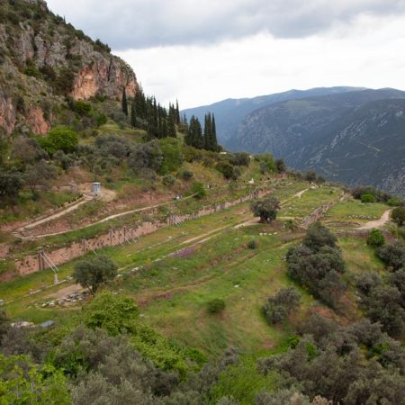 Greece, Delphi, Gymnasium