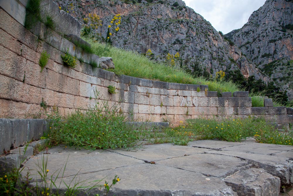 Greece, Delphi, Monument to the Kings of Argos High-Quality Images & Videos The MCA Collection