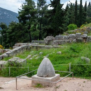 Greece, Delphi, Sacred Omphalos stone High-Quality Images & Videos The MCA Collection