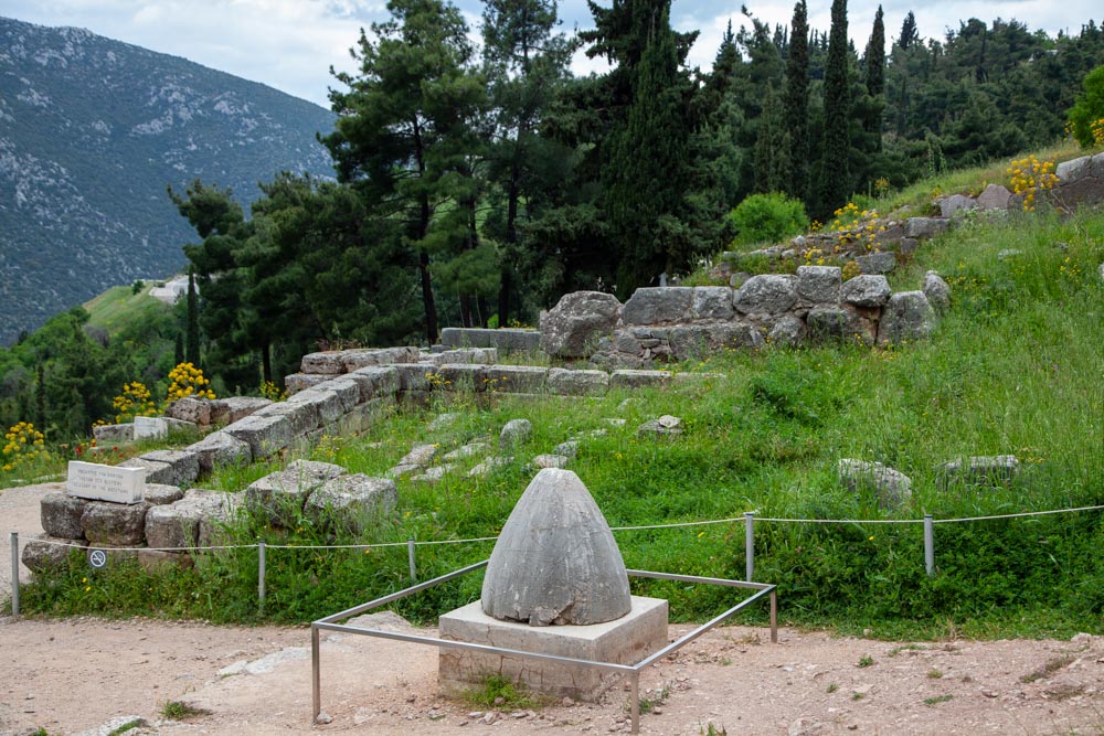 Greece, Delphi, Sacred Omphalos stone High-Quality Images & Videos The MCA Collection