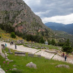 Greece, Delphi, Sacred road High-Quality Images & Videos The MCA Collection