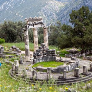 Greece, Delphi, Tholos (Heroon of Phylakos) High-Quality Images & Videos The MCA Collection