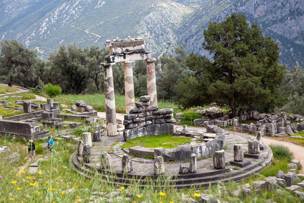 Greece, Delphi, Tholos (Heroon of Phylakos) High-Quality Images & Videos The MCA Collection