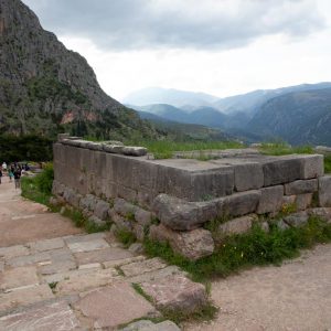 Greece, Delphi, Treasury of Siphnos High-Quality Images & Videos The MCA Collection