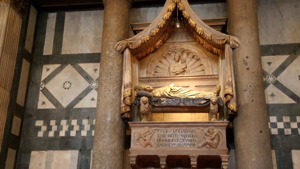 Italy, Florence Baptistery – Tomb of Antipope John XXIII High-Quality Images & Videos The MCA Collection