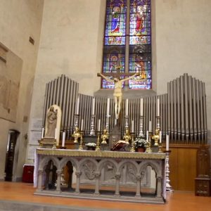 Italy, Florence, Santa Maria Maggiore curch -altar High-Quality Images & Videos The MCA Collection