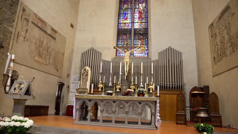 Italy, Florence, Santa Maria Maggiore curch -altar High-Quality Images & Videos The MCA Collection