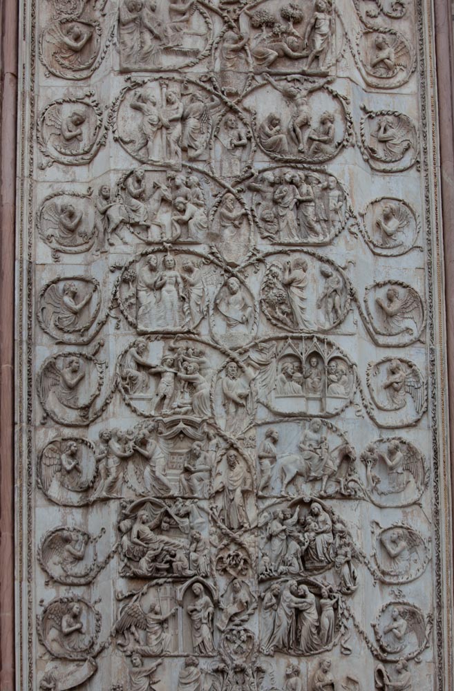 Italy, Orvieto Cathedral – facade-bas relief High-Quality Images & Videos The MCA Collection