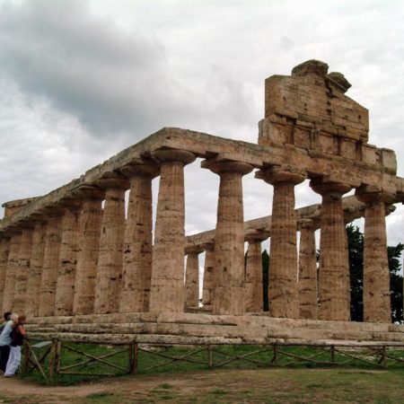 Italy, Paestum - Temple of Athena (Ceres)