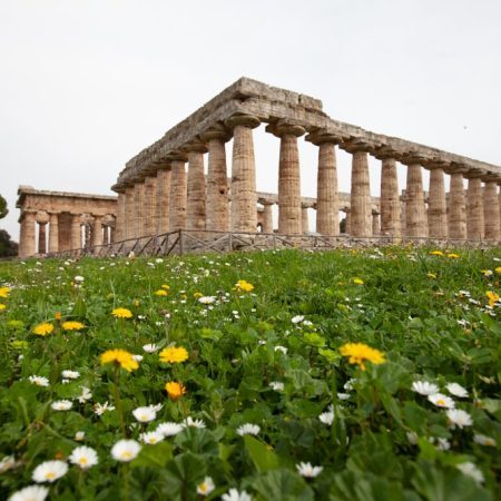 Italy, Paestum - Temple of Hera (Basilica)