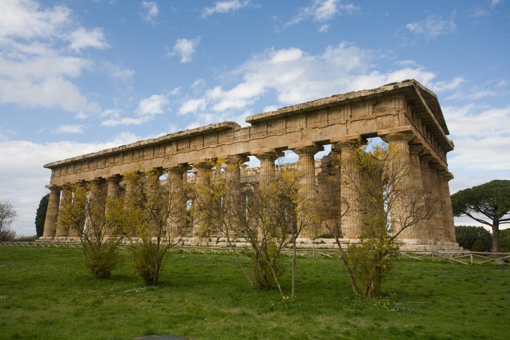 Italy, Paestum – Temple of Neptune High-Quality Images & Videos The MCA Collection