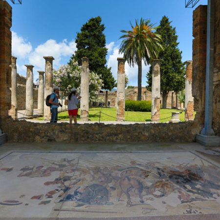 Italy, Pompeii, House of the Faun