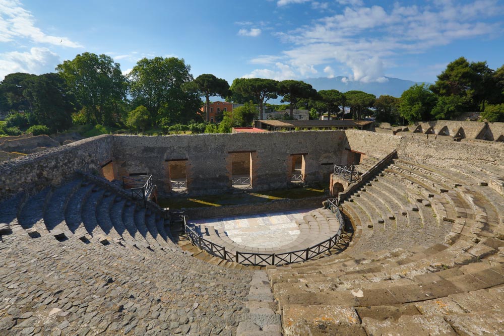 Italy, Pompeii, Odeon High-Quality Images & Videos The MCA Collection