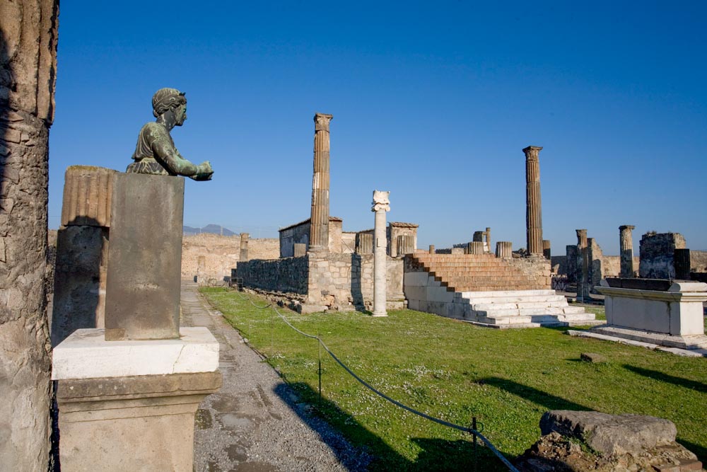 Italy, Pompeii, Temple of Apollo High-Quality Images & Videos The MCA Collection