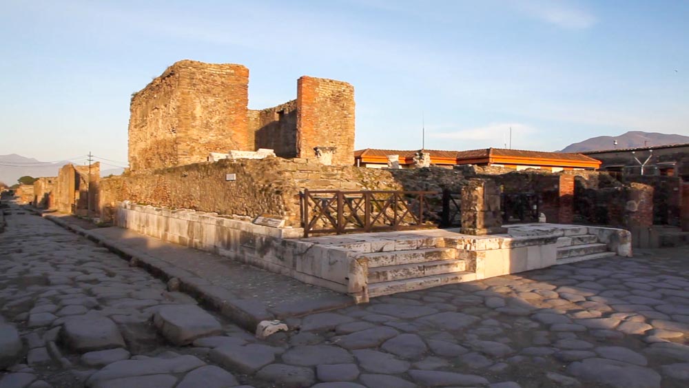 Italy, Pompeii, Temple of Fortuna Augusta High-Quality Images & Videos The MCA Collection