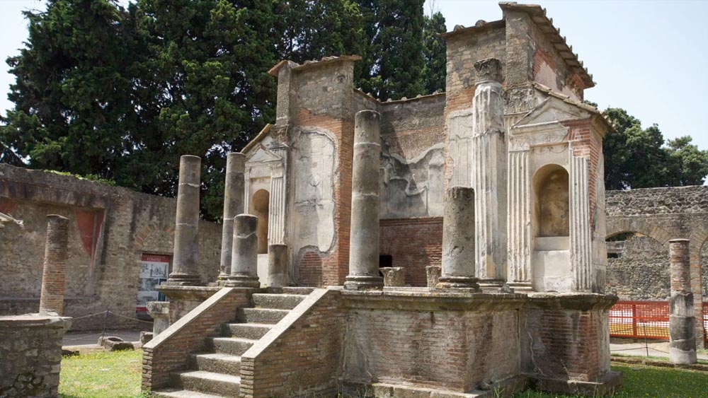 Italy, Pompeii, Temple of Isis High-Quality Images & Videos The MCA Collection