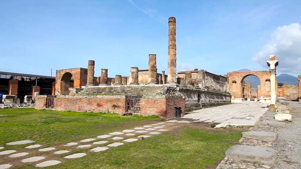 Italy, Pompeii, Temple of Jupiter High-Quality Images & Videos The MCA Collection