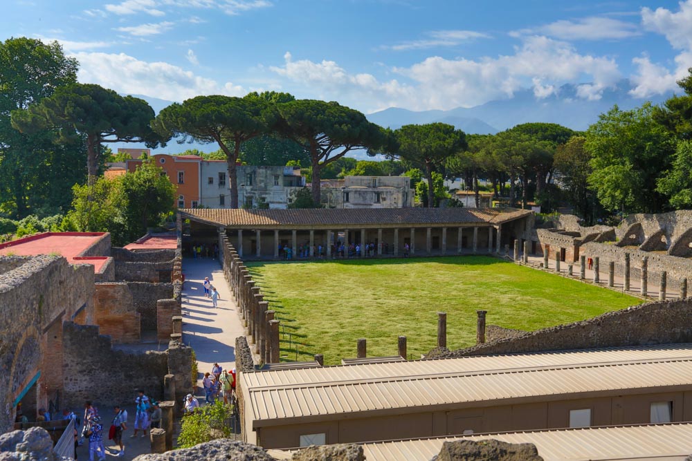 Italy, Pompeii, Theatre Quardiporticus High-Quality Images & Videos The MCA Collection
