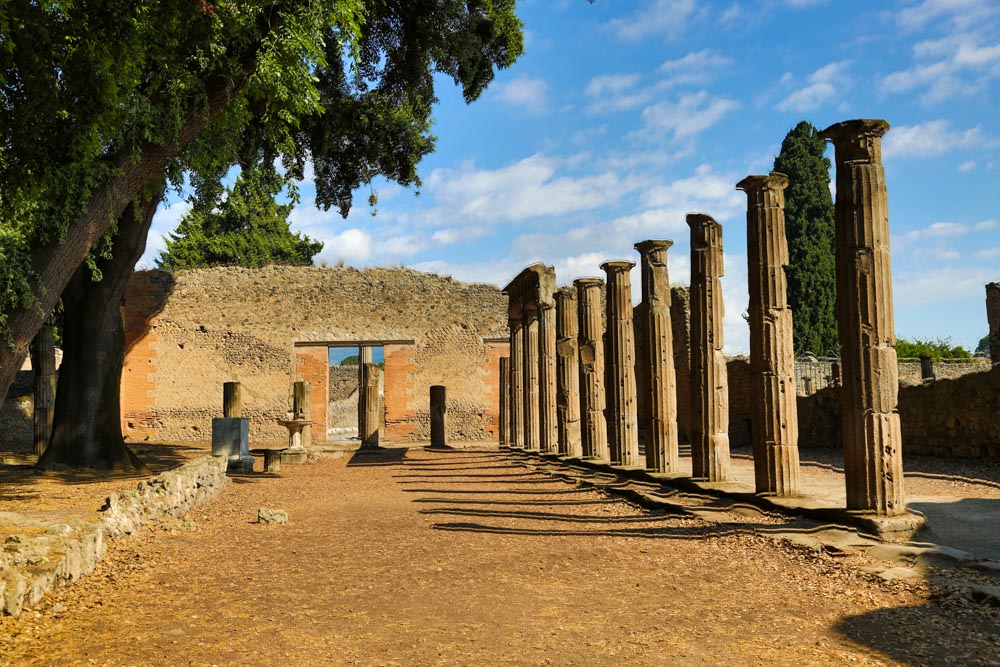 Italy, Pompeii, Triangular Forum High-Quality Images & Videos The MCA Collection