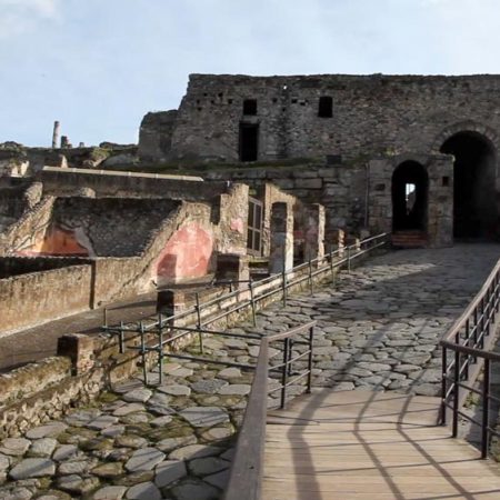 Italy, Pompeii the buried city - Marina Gate
