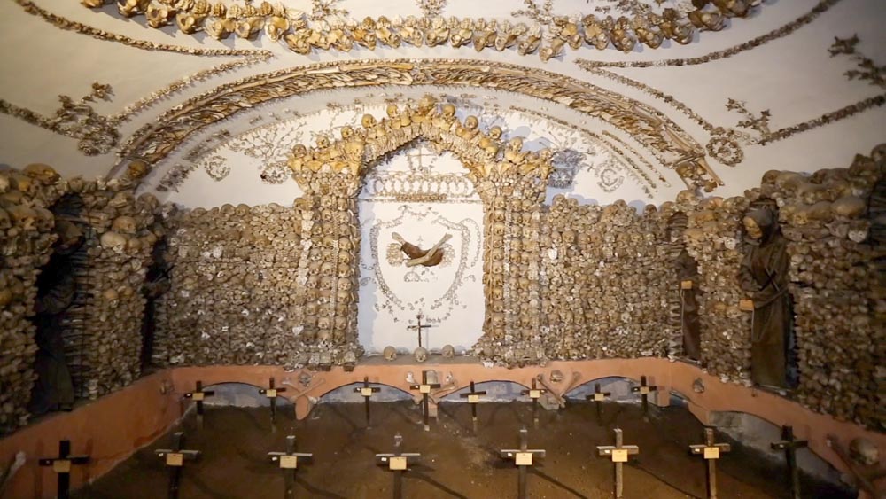 Italy, Rome – Capuchin Crypt – Crypt of shine bones and thigh bones – Santa Maria della Concezione High-Quality Images & Videos The MCA Collection