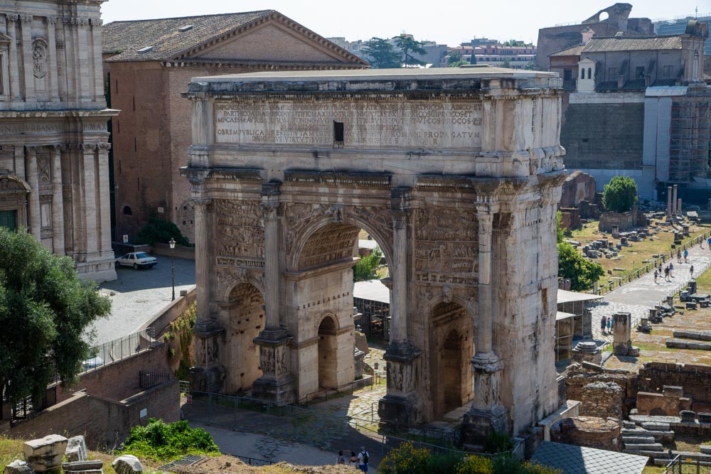 Italy, Rome, Roman Forum – Arch of Septimius Severus High-Quality Images & Videos The MCA Collection