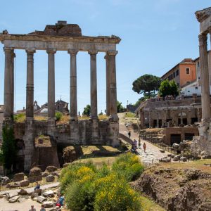 Italy, Rome, Roman Forum – Temple of Saturn High-Quality Images & Videos The MCA Collection