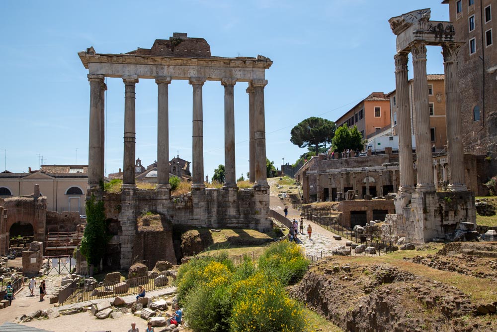 Italy, Rome, Roman Forum – Temple of Saturn High-Quality Images & Videos The MCA Collection