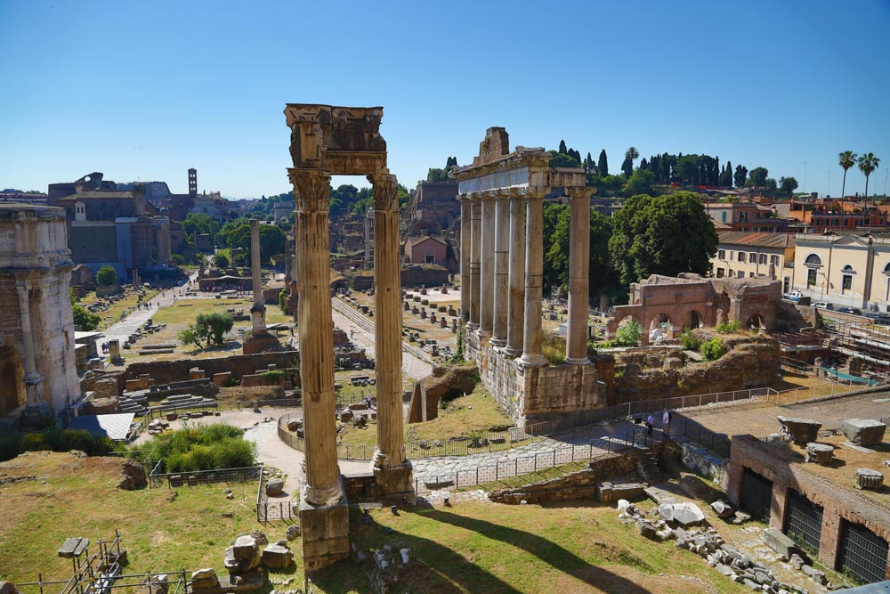 Italy, Rome, Roman Forum – Temple of Vespasian and Titus High-Quality Images & Videos The MCA Collection