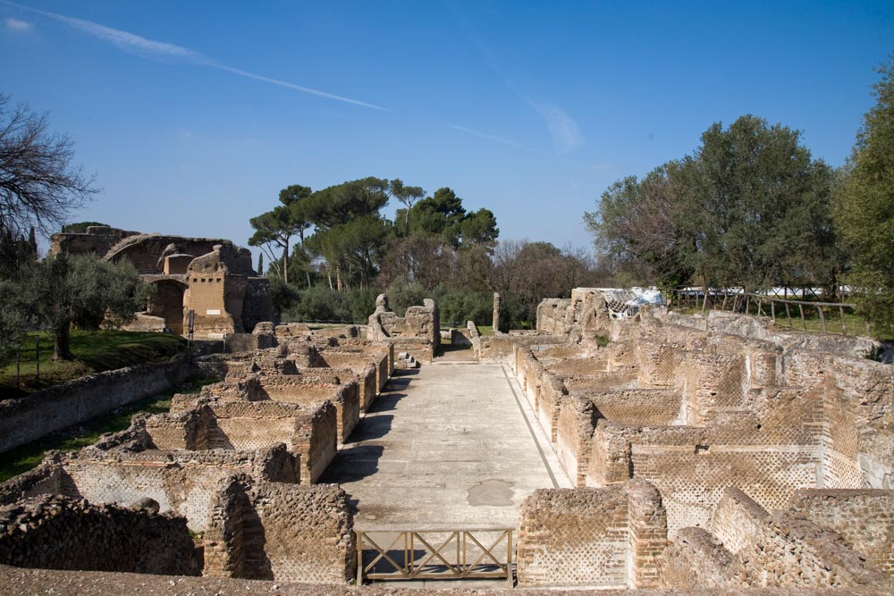 Italy, Tivoli – Hadrian’s Villa – Hospitalia High-Quality Images & Videos The MCA Collection