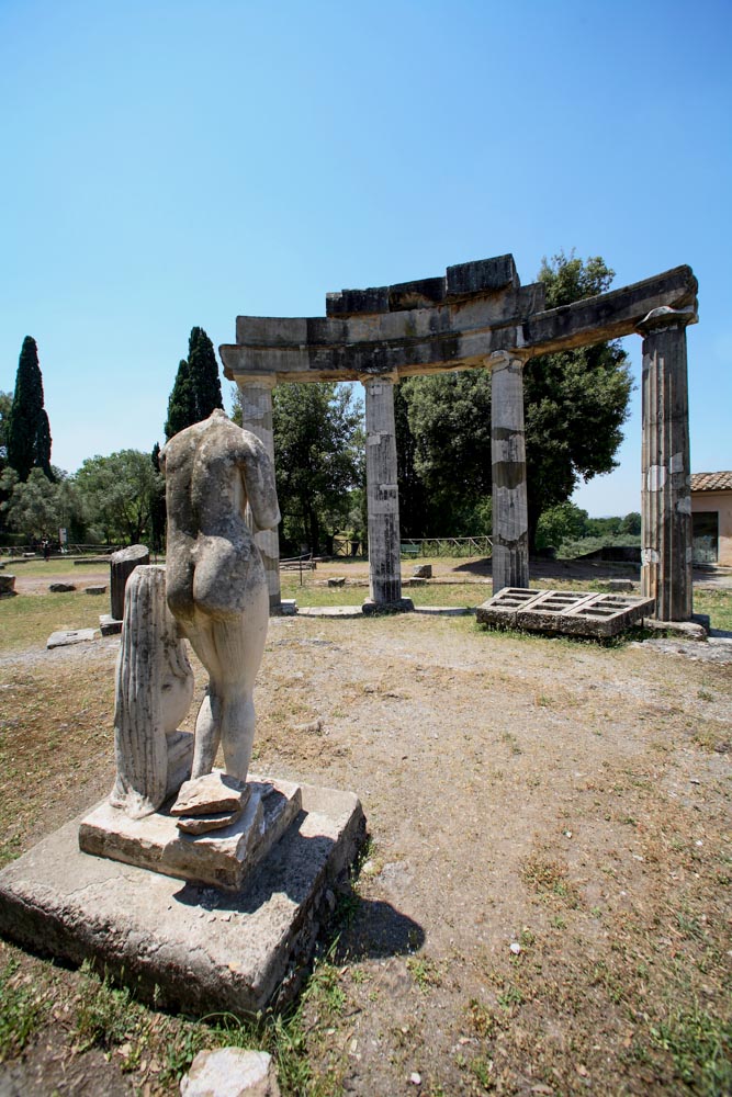 Italy, Tivoli – Hadrian’s Villa – Temple of Venus High-Quality Images & Videos The MCA Collection