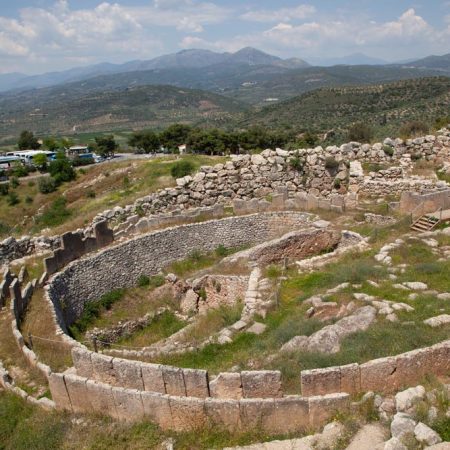 Greece, Mycenae Ancient City, Grave Circle A (00:03:21)