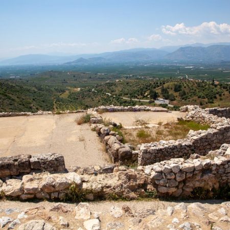 Greece, Mycenae Ancient City, Palace