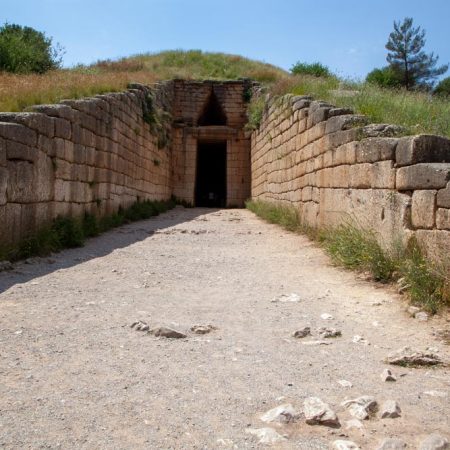 Greece, Mycenae Ancient City, Tholos Tombs ׂׂ(00:05:06)