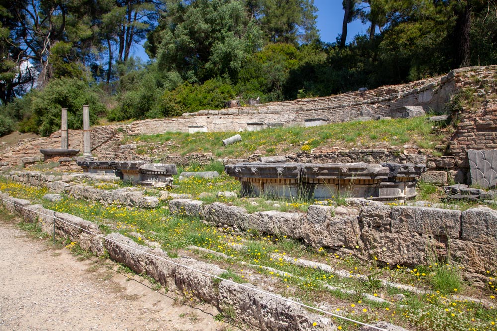 Greece, Olympia, Nymphaeum of Herodes Atticus High-Quality Images & Videos The MCA Collection
