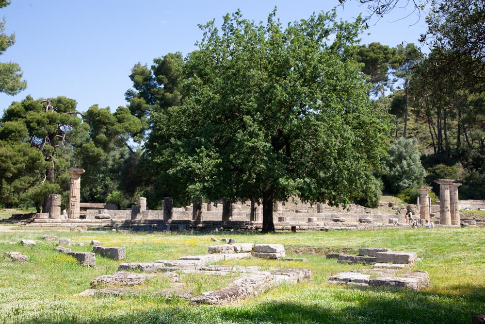 Greece, Olympia, Pelopion tomb and altar High-Quality Images & Videos The MCA Collection
