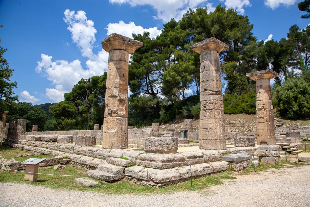 Greece, Olympia, Temple of Hera High-Quality Images & Videos The MCA Collection