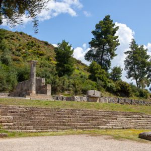 Greece, Olympia, Terrace of the Thesauroi Greece, Olympia, Terrace of the Thesauroi High-Quality Images & Videos The MCA Collection