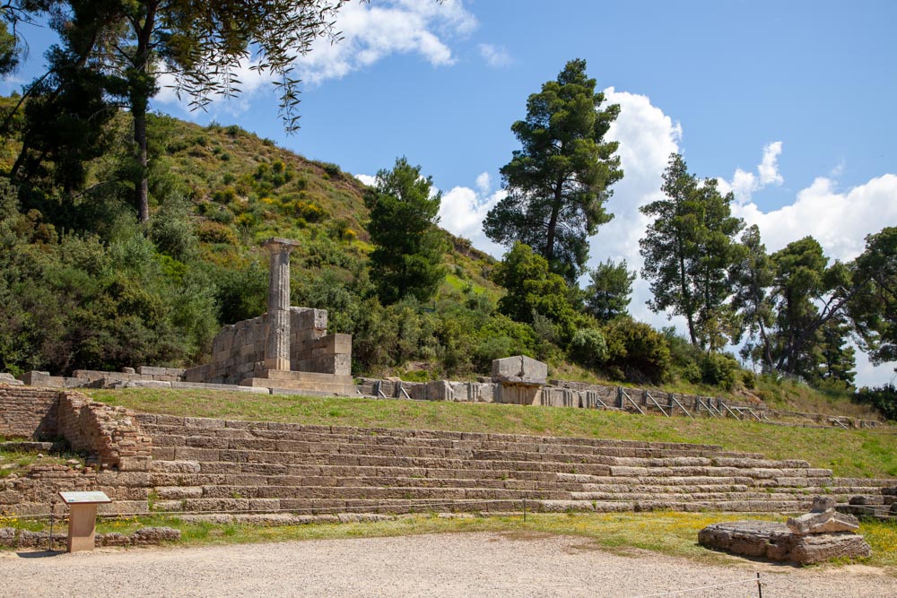 Greece, Olympia, Terrace of the Thesauroi High-Quality Images & Videos The MCA Collection