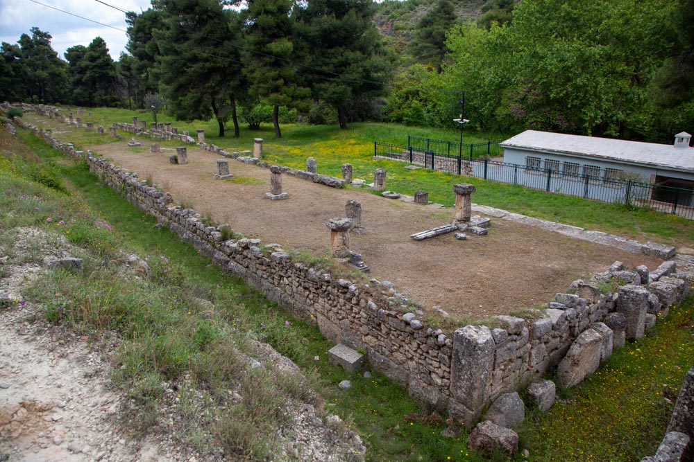 Greece, Oropos – Stoa Amphiaieion High-Quality Images & Videos The MCA Collection