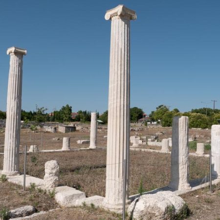 Greece, Pella, Dionysus House