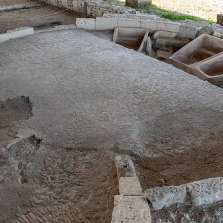 Greece, Pella, Pottery workshop