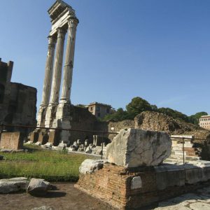 Italy, Rome, Roman Forum – Temple of Castor and Pollux High-Quality Images & Videos The MCA Collection