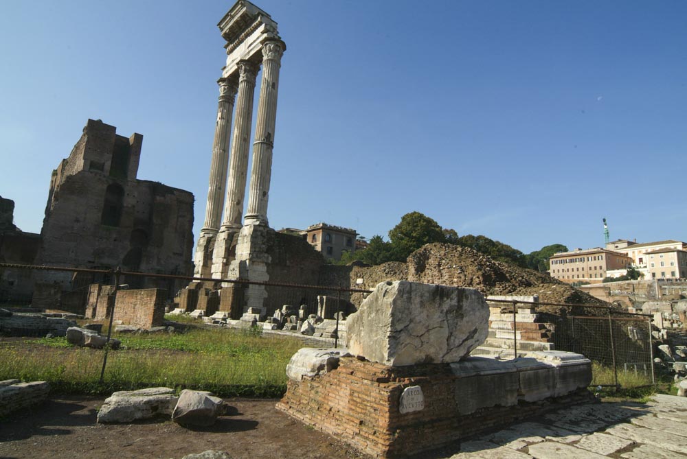 Italy, Rome, Roman Forum – Temple of Castor and Pollux High-Quality Images & Videos The MCA Collection