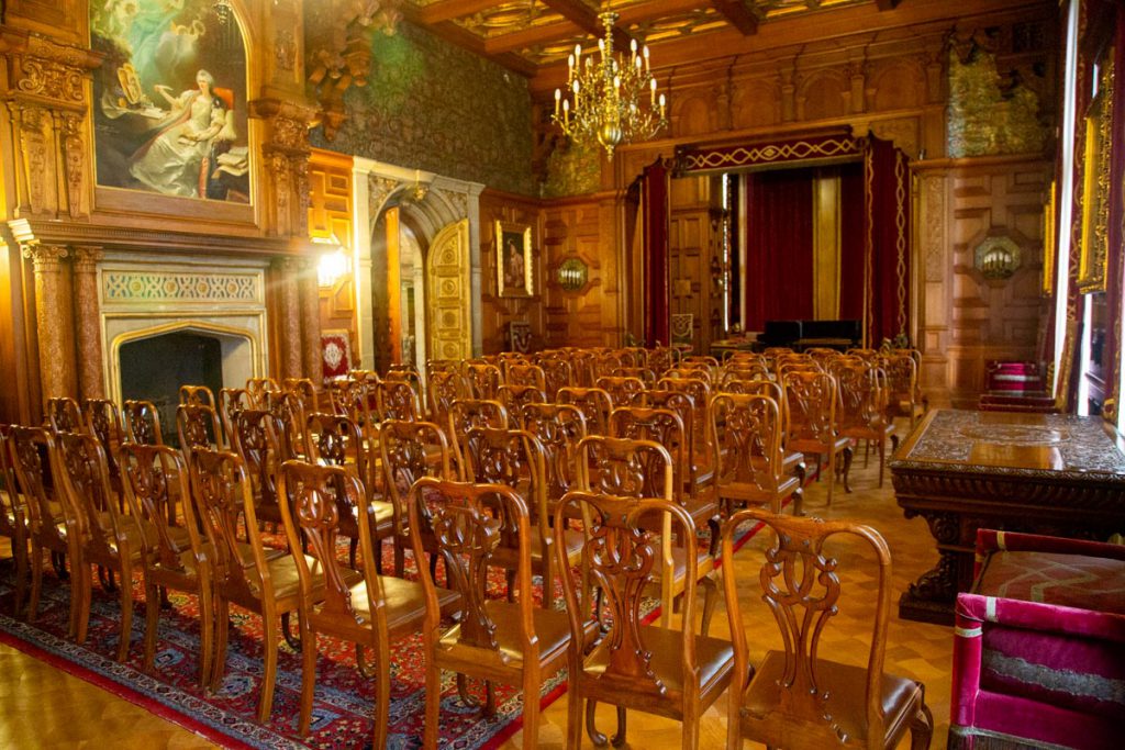 Romania, Peles Castle – Concert Hall – neo-renaissance High-Quality Images & Videos The MCA Collection