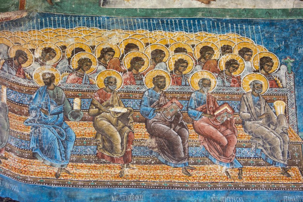 Romania, Voronet painted monastery – frescoes (00:07:39) High-Quality Images & Videos The MCA Collection