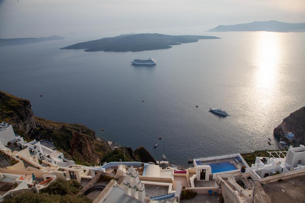 Greece, Santorini Island view High-Quality Images & Videos The MCA Collection