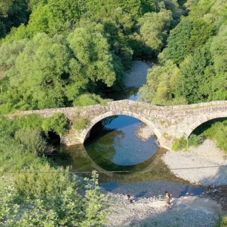 Greece, Zagori region - bridge of Kambar Agas