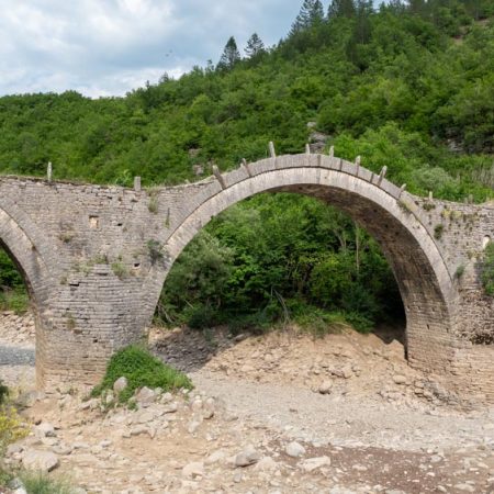 Greece, Zagori region - bridge of Palakidas-Kalogeriko