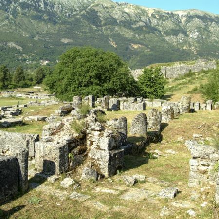 Greece, ancient Dodona - Christian basilica